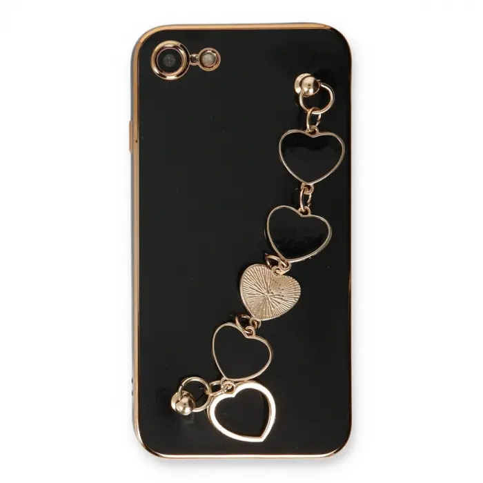 İphone 7 Kılıf Esila Silikon - Siyah