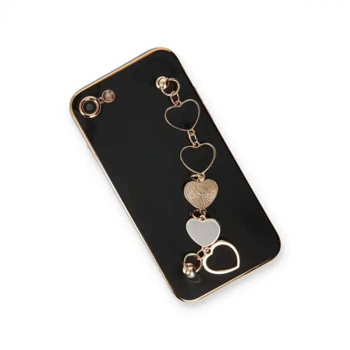 İphone 7 Kılıf Esila Silikon - Siyah