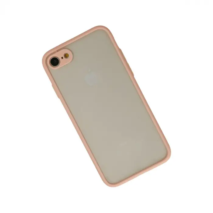 İphone 7 Kılıf Montreal Silikon Kapak - Pembe