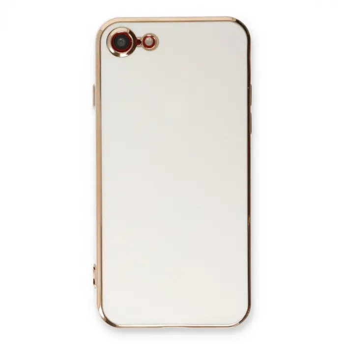 İphone 7 Kılıf Volet Silikon - Beyaz