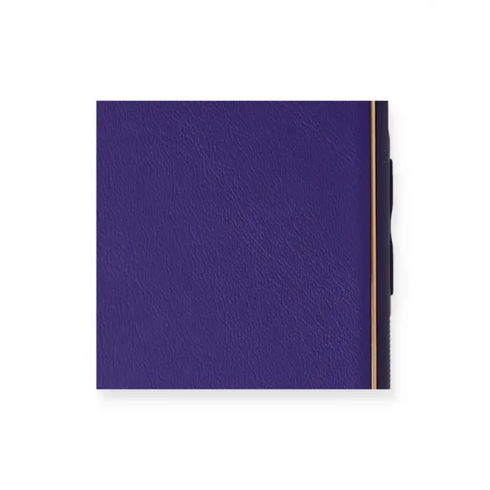 İphone 7 Plus Kılıf Coco Deri Silikon Kapak - Mor