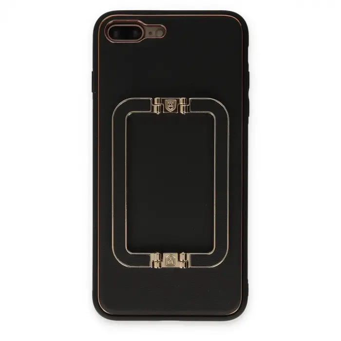 İphone 7 Plus Kılıf Coco Elit Kapak - Siyah