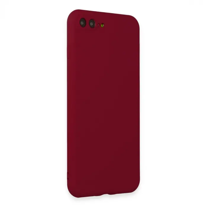 İphone 7 Plus Kılıf First Silikon - Bordo