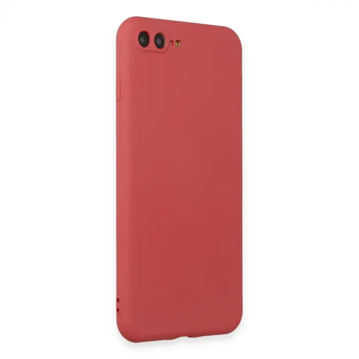 İphone 7 Plus Kılıf First Silikon - Kiremit