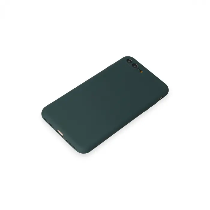 İphone 7 Plus Kılıf First Silikon - Koyu Yeşil