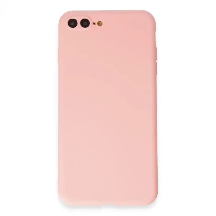 İphone 7 Plus Kılıf First Silikon - Pudra