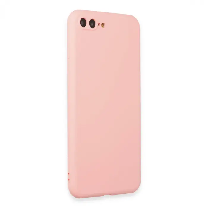 İphone 7 Plus Kılıf First Silikon - Pudra