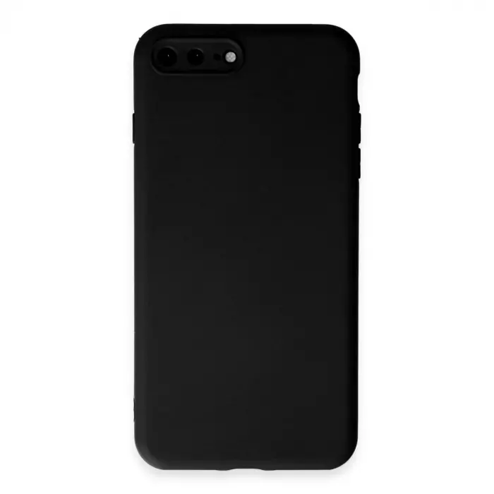 İphone 7 Plus Kılıf First Silikon - Siyah