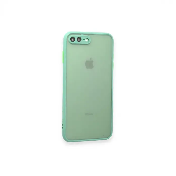 İphone 7 Plus Kılıf Montreal Silikon Kapak - Turkuaz