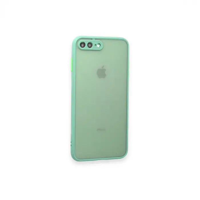 İphone 7 Plus Kılıf Montreal Silikon Kapak - Turkuaz