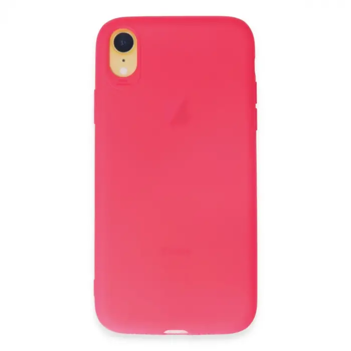 İphone Xr Kılıf First Silikon - Pembe