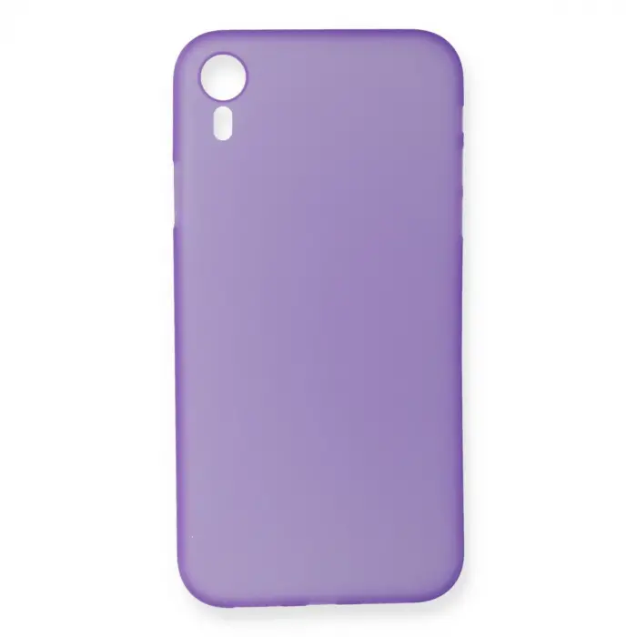 İphone Xr Kılıf Pp Ultra İnce Kapak - Mor