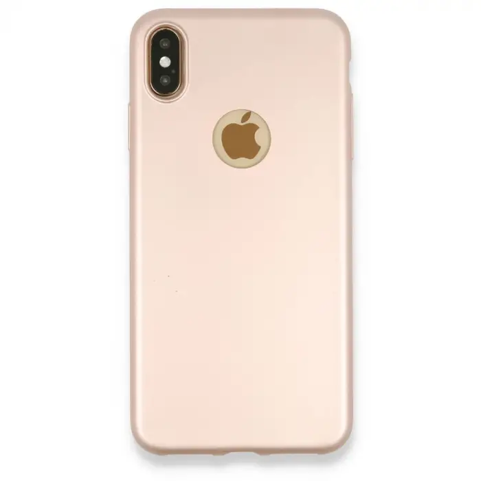 İphone Xs Max Kılıf First Silikon - Rose Gold