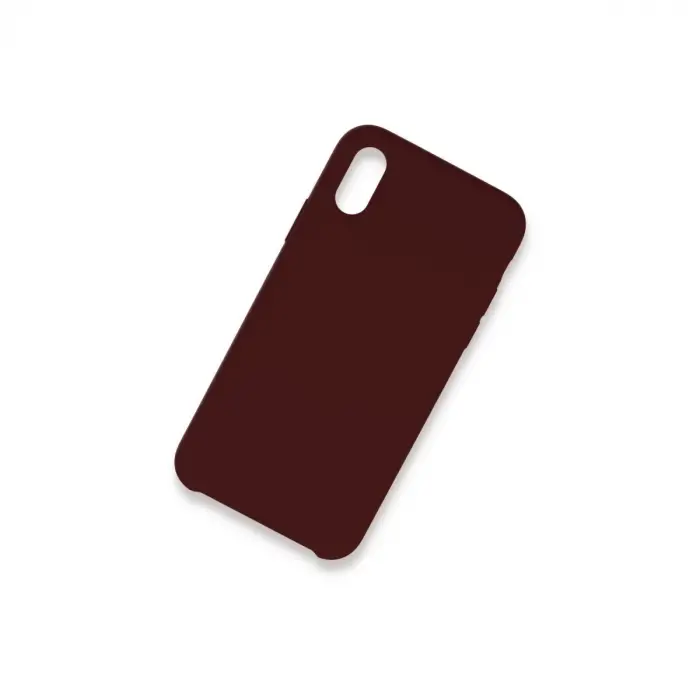 İphone Xs Max Kılıf Lansman Legant Silikon - Bordo