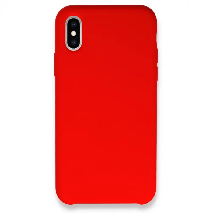 İphone Xs Max Kılıf Lansman Legant Silikon - Kırmızı