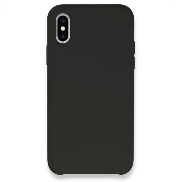 İphone Xs Max Kılıf Lansman Legant Silikon - Siyah