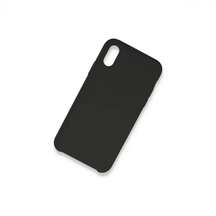 İphone Xs Max Kılıf Lansman Legant Silikon - Siyah