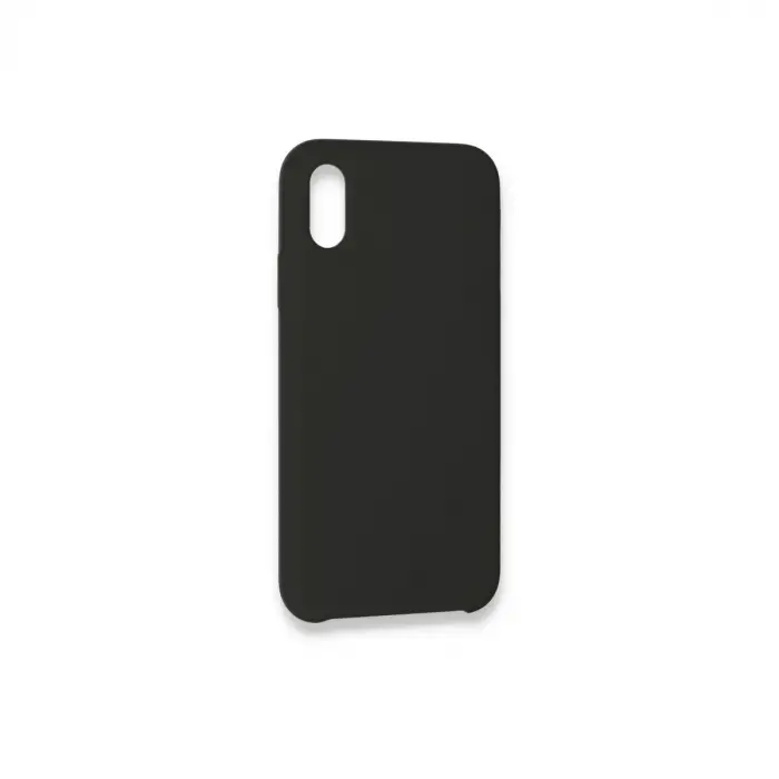 İphone Xs Max Kılıf Lansman Legant Silikon - Siyah
