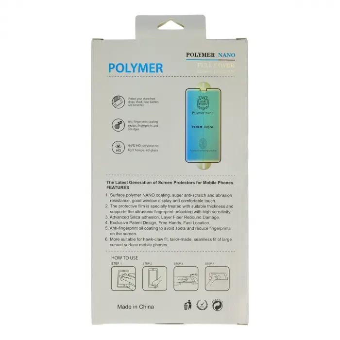 İphone Xs Max Polymer Nano Ekran Koruyucu