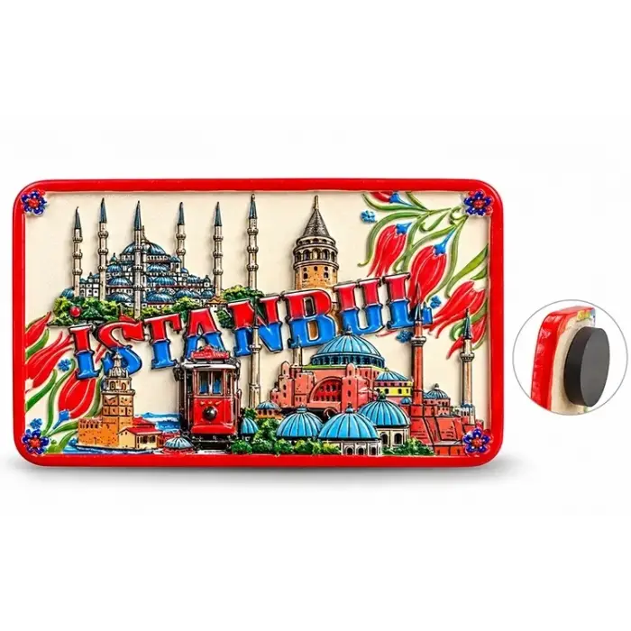 İstanbul Temalı Polyester Magnet Alk5865