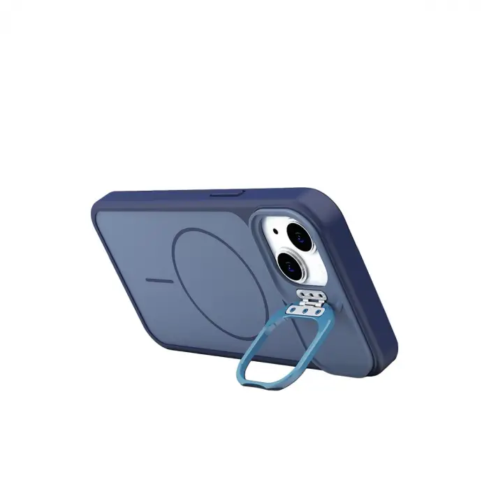 Joko  İphone 14 Pale Magsafe Standlı Kapak- Mavi