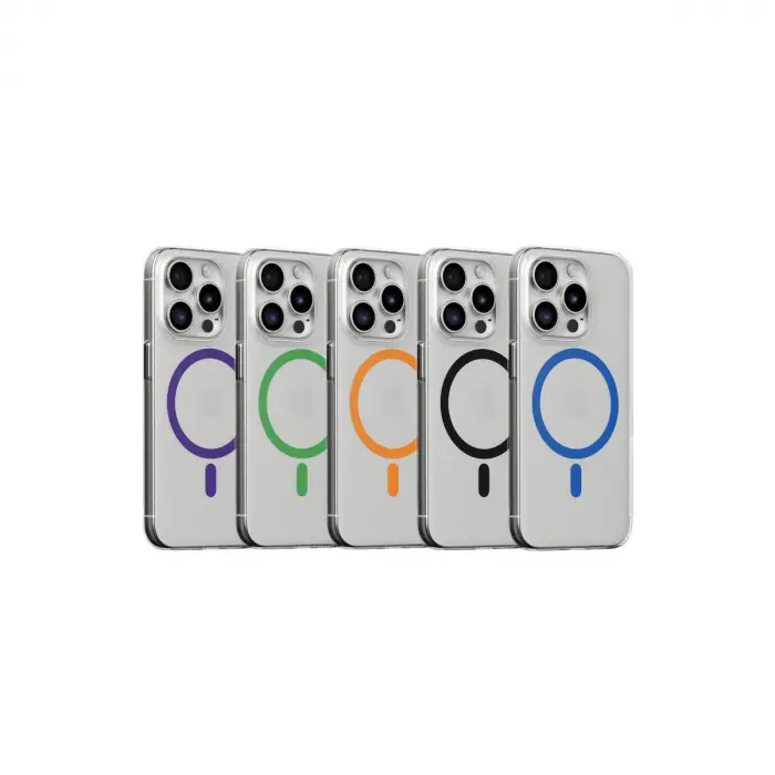 Joko  İphone 14 Pro Kılıf Bubble Magsafe Kapak - Mor