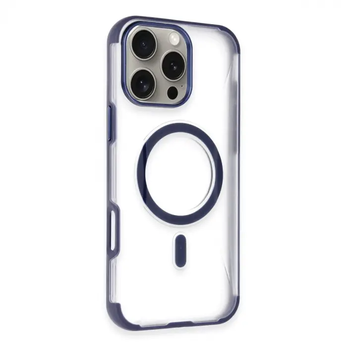 Joko  İphone 14 Pro Max Hilton Magsafe Kapak - Lacivert
