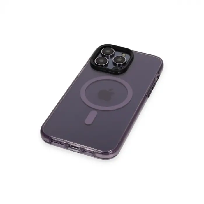 Joko  İphone 14 Pro Max Kılıf Tigra Magsafe Kapak - Derin Mor