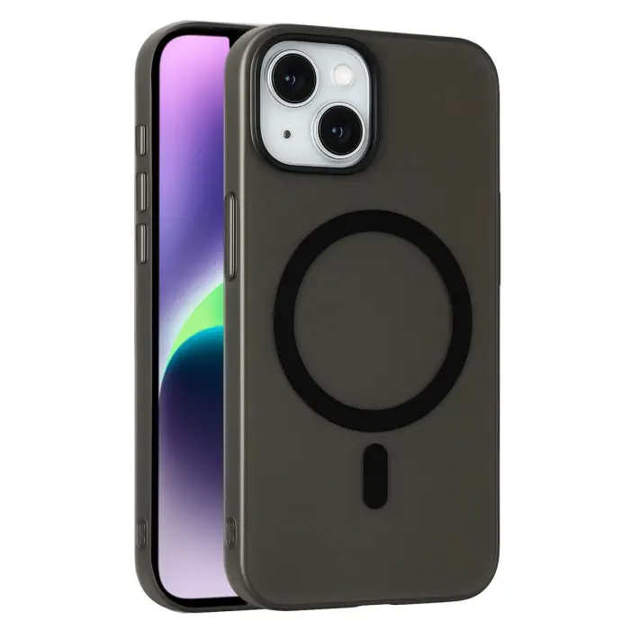 Joko  İphone 14 Tuna Pc Slim Magsafe Kapak - Siyah