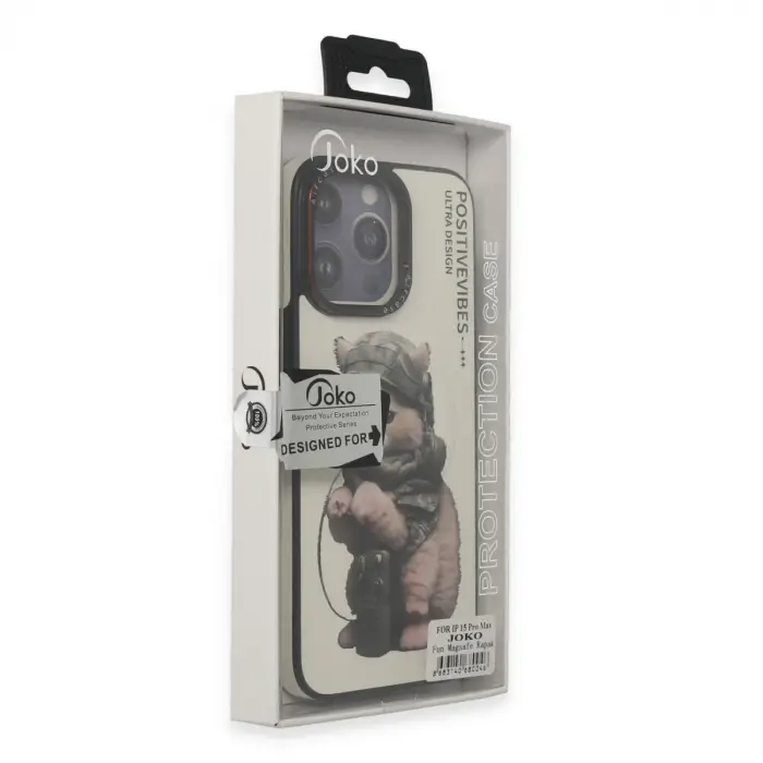 Joko İphone 15 Pro Max Fun Magsafe Kapak - Titan Gri