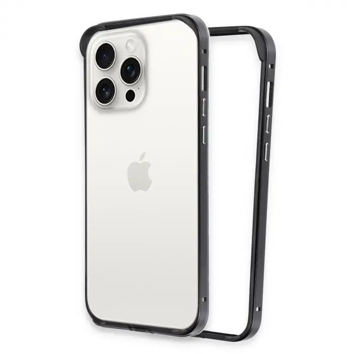Joko  İphone 15 Pro Max Land Bumper Koruma Kapak - Siyah