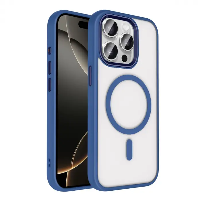 Joko  İphone 15 Pro Max Terea Magsafe Kapak - Lacivert