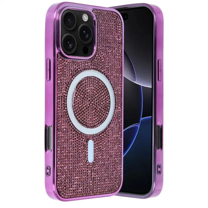 Joko  İphone 16 Pro Helen Magsafe Kapak - Derin Mor