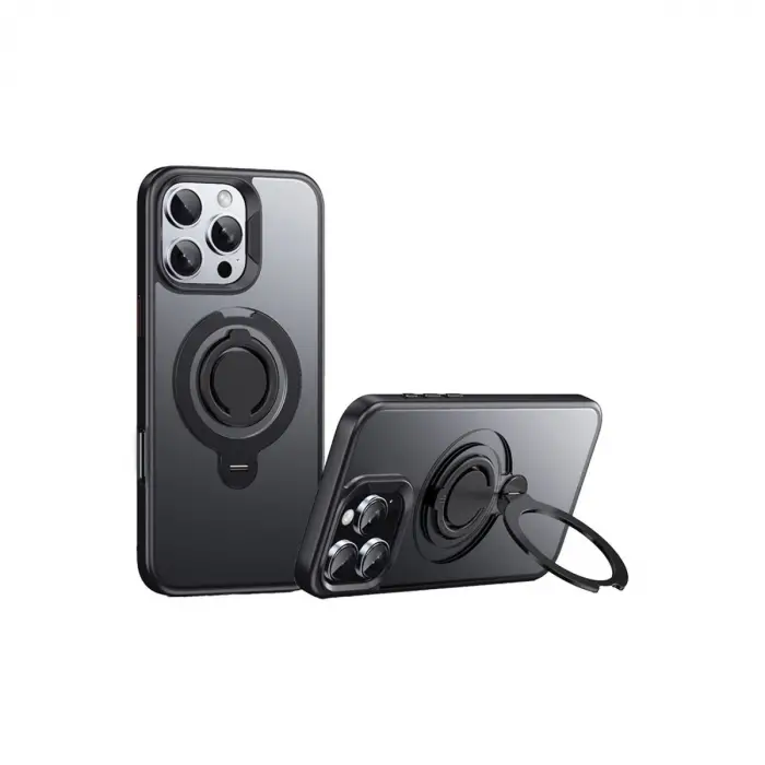 Joko İphone 16 Pro Max Avatar 360 Dönen Magsafe Kapak - Siyah