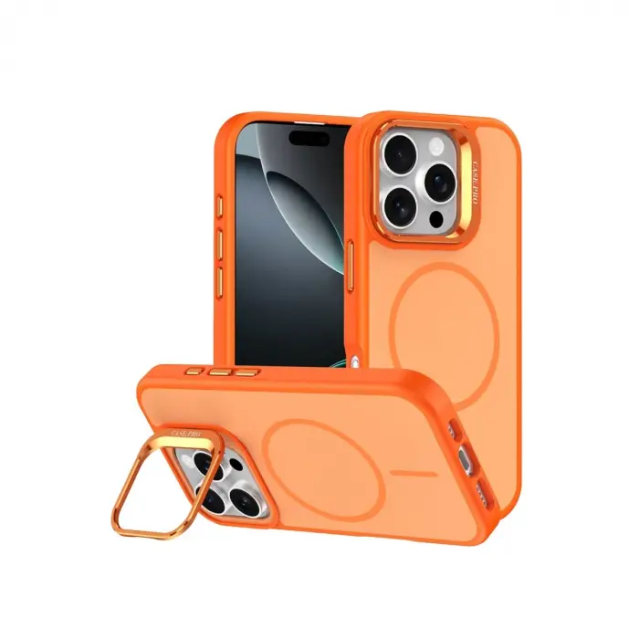 Joko  İphone 16 Pro Max Flexa Magsafe Kapak - Turuncu