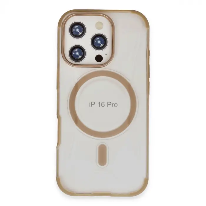 Joko İphone 16 Pro Max Hilton Magsafe Kapak - Gold