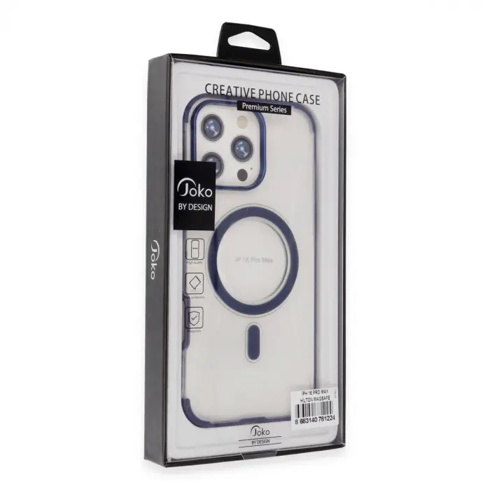 Joko  İphone 16 Pro Max Hilton Magsafe Kapak - Siyah