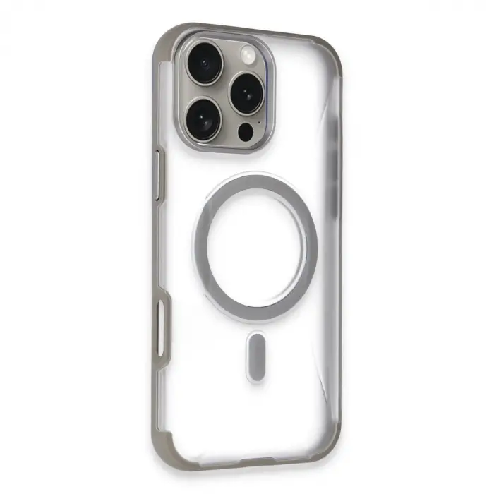 Joko İphone 16 Pro Max Hilton Magsafe Kapak - Titan Gri