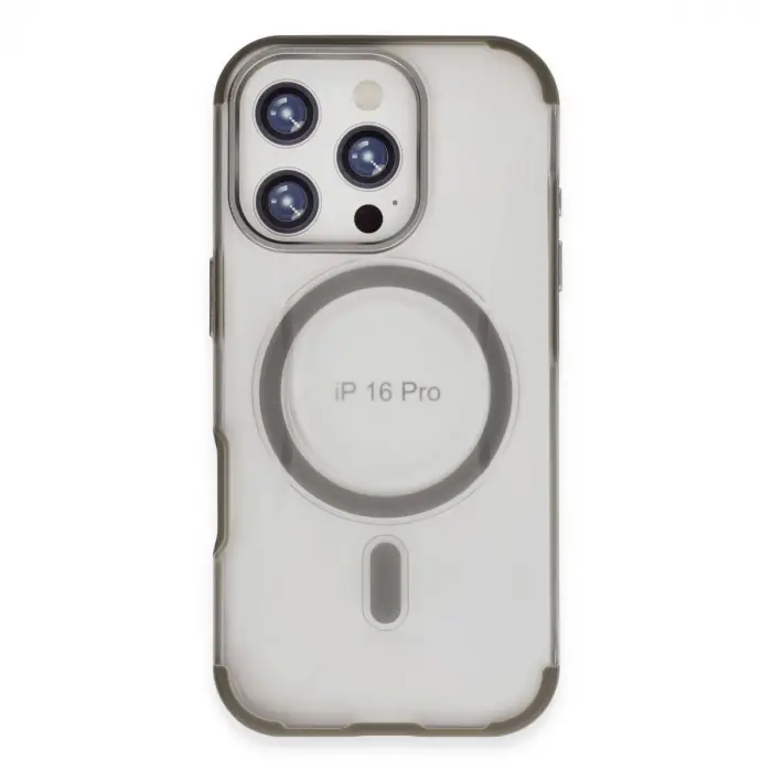 Joko İphone 16 Pro Max Hilton Magsafe Kapak - Titan Gri