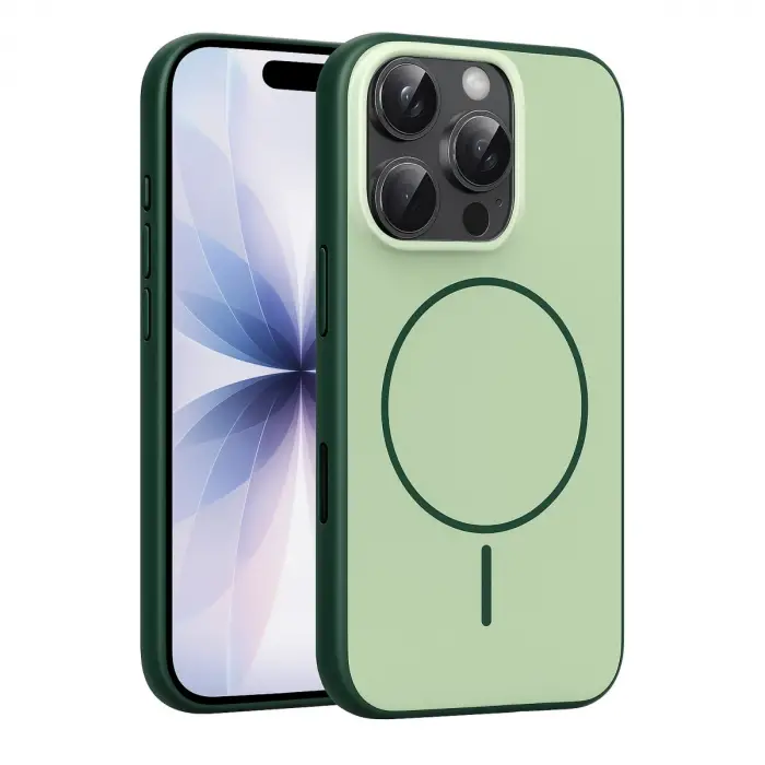 Joko  İphone 16 Pro Max Neva Magsafe Kapak - Koyu Yeşil