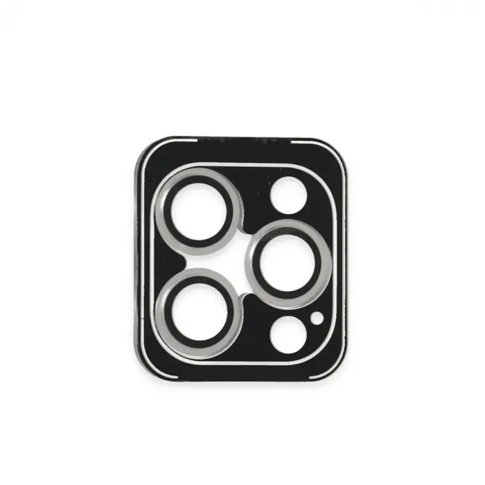 Joko İphone 16 Pro Max Pvd Metal Kamera Lens - Gümüş