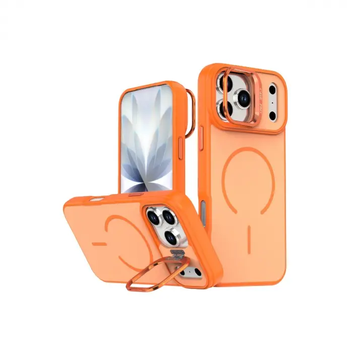 Joko  İphone 17 Pro Max Flexa Magsafe Kapak - Turuncu