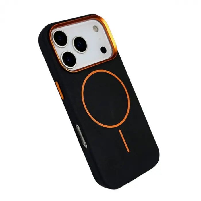 Joko  İphone 17 Pro Max Luno Deri Magsafe Kapak - Siyah