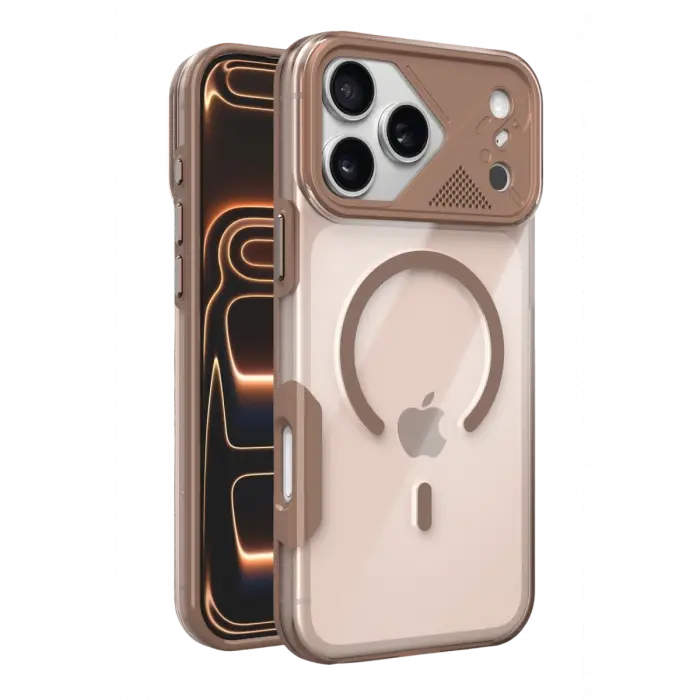 Joko  İphone 17 Pro Zinko Magsafe Kapak - Çöl Titanyum
