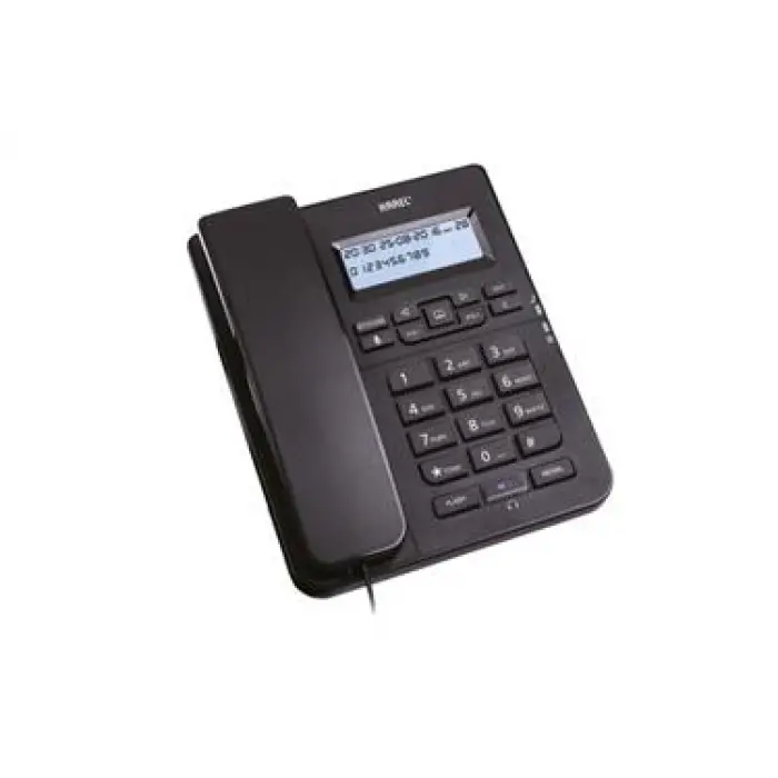 Karel TM145 Siyah Kulaklıklı Ekranlı Masa Üstü Telefon