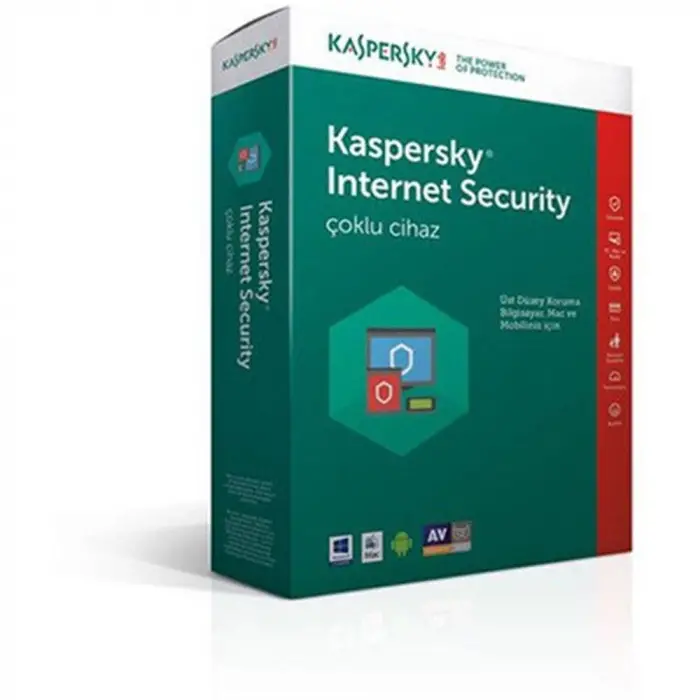 Kaspersky Internet Security 3 Kullanıcı 1 Yıl Plus (KDO)