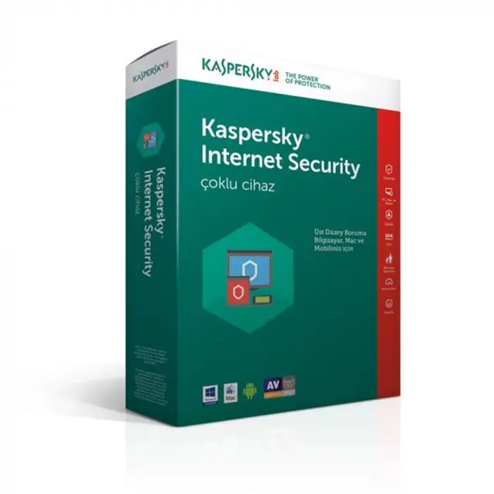 Kaspersky Internet Security 5 Kullanıcı 1 Yıl Plus (KDO)