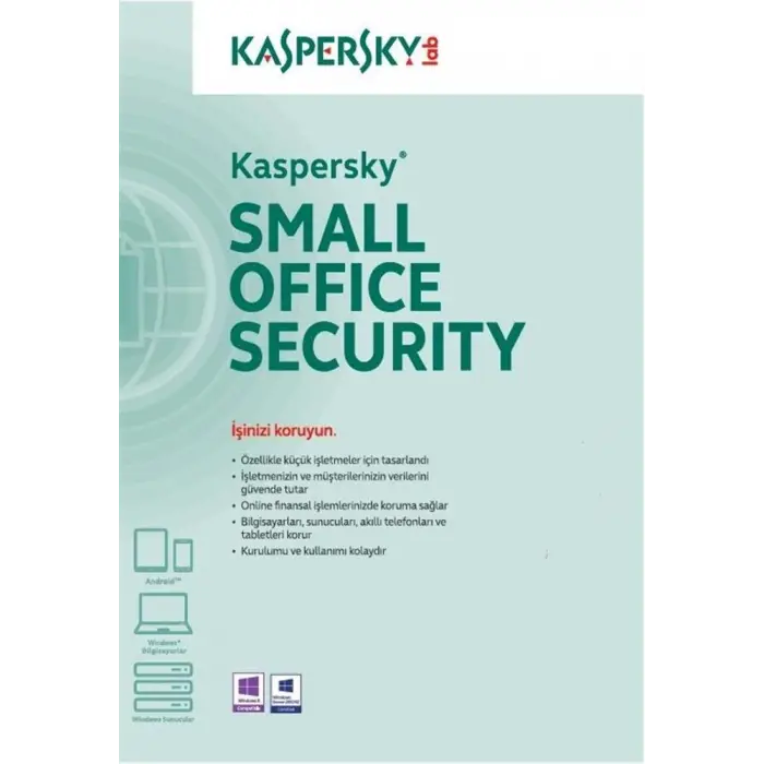 Kaspersky Small Office Security 5Pc+5Md+1Fs 1 Yıl Box (KDO)
