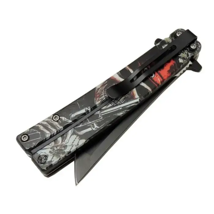 Kelebek Çakı Tanto 22,5 Cm , Kemerlikli