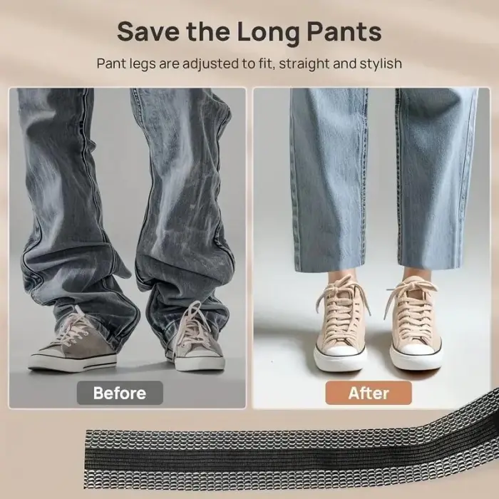 Kendinden Yapışkanlı Pantolon Kıvırma Şeridi